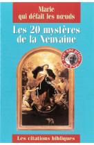 MARIE QUI DEFAIT LES NOEUDS. LES 20 MYSTERES DE LA NEUVAINE - NC - Gingko