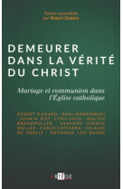 DEMEURER DANS LA VERITE DU CHRIST - Robert Dodaro - ARTEGE