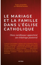 MARIAGE ET LA FAMILLE DANS L EGLISE CATH OLIQUE -   - ARTEGE