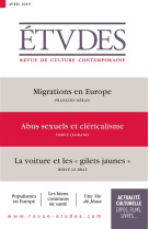 ETUDES NO 4259 / AVRIL 2019 - XXX - NC