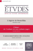 ETUDES NO 4262 / JUILLET AOUT 2019 - XXX - SER