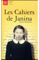 CAHIERS DE JANINA - HESCHELES ALTMAN JAN - Classiques Garnier