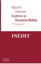 LETTRES A TARANTA BABU - HIKMET NAZIM - DU LUMIGNON