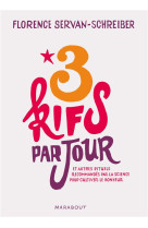 3 KIFS PAR JOUR - SERVAN-SCHREIBER F. - Marabout