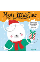 MON IMAGIER AVEC GOMMETTES (NOEL) - COLLECTIF - HEMMA