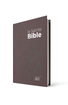 BIBLE SEGOND NEG, COMPACTE / COUVERTURE RIGIDE IMPRIMEE BRUNE - NEG - MAISON BIBLE