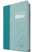 SAINTE BIBLE COMPACTE SEGOND NEG VIVELLA BLEU CIEL / BLEU LAGON -  - MAISON BIBLE