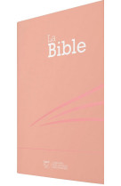 BIBLE SEGOND 21 COMPACTE - COUVERTURE RIGIDE SKIVERTEX ROSE GUIMAUVE - SEGOND 21 - MAISON BIBLE