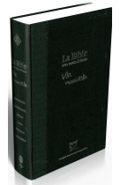 BIBLE AVEC NOTES D-ETUDE VIE NOUVELLE, RIGIDE, TOILE, NOIRE - SOCIETE BIBLIQUE DE - MAISON BIBLE