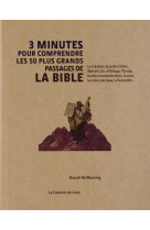 3 MINUTES POUR COMPRENDRE LES 50 PLUS GRANDS PASSAGES DE LA BIBLE - RE MANNING RUSSELL - Courrier du livre