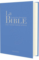 BIBLE TRADUCTION LITURGIQUE COMPACTE BLEU AVEC NOTES EXPLICATIVES (LA) - AELF - SALVATOR