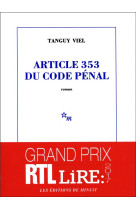 ARTICLE 353 DU CODE PENAL - VIEL TANGUY - Minuit