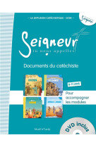 8-11 ANS - DOCUMENTS DU CATECHISTE BLEU (+ DVD) - MODULES 5 A 8 - EDITION SIMPLIFIEE - LA DIFFUSION CATECHI - TARDY