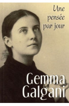 GEMMA GALGANI : UNE PENSEE PAR JOUR - Philippe Plet - MEDIASPAUL