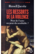 LES RESSORTS DE LA VIOLENCE - JACOBY/GUILLEBAUD - Belfond