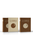 BIBLE (LA) / TRADUCTION OFFICIELLE LITURGIQUE / CUIR MARRON - A.E.L.F. - DESCLEE