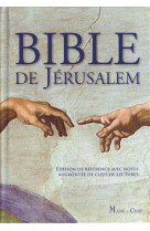 BIBLE DE JERUSALEM NOUVELLE COUVERTURE - COLLECTIF - MAME