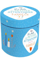 BOITE DES PETITES ATTENTIONS POUR LA FAMILLE - AMIOT KARINE-MARIE - NC