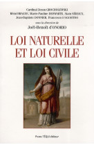 LOI NATURELLE ET LOI CIVILE - D- ONORIO JOEL-BENOI - TEQUI