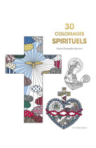 30 COLORIAGES SPIRITUELS - EDITION ILLUSTREE - SALMON M-G. - TEQUI