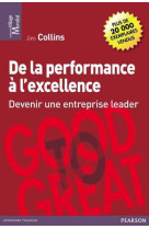 DE LA PERFORMANCE A L-EXCELLENCE - COLLINS JIM - Pearson