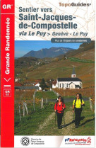 SENTIER VERS SAINT JACQUES DE COMPOSTELLE GR- 650 - COLLECTIF - Fédération française de la randonnée