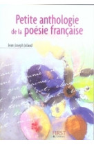 PETIT LIVRE DE PETITE ANTHOLOGIE DE LA P OESIE FRANCAISE - JULAUD JEAN-JOSEPH - FIRST