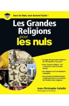 GRANDES RELIGIONS POUR LES NULS - SALADIN/CHALVIN - First Editions