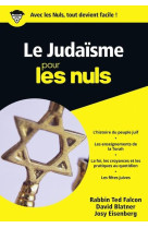 JUDAISME POCHE POUR LES NULS - FALCON/BLATNER - First Editions