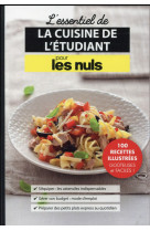 ESSENTIEL DE LA CUISINE DE L-ETUDIANT POUR LES NULS - MARTEL HELOISE - First Editions