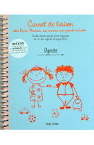 AGENDA CARNET DE LIAISON ENTRE PAPA  MAMAN MA NOUNOU  MES GRANDS-PARENTS... - COLLECTIF - Hugo Image