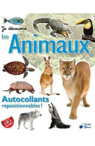 ANIMAUX (AUTOCOLLANTS JE DECOUVRE) - COLLECTIF - CERISE BLEUE