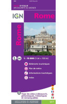 CARTE ROME 1:15000 (1CM = 150M) - XXX - MICHELIN