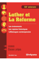 LUTHER ET LA REFORME - FAURE MARIE NOEL - Studyrama