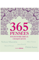 365 PENSEES POUR VIVRE MIEUX CHAQUE JOUR - COLLECTIF - Editions Prisma