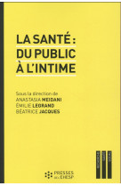 SANTE DU PUBLIC A L INTIME -  MEIDANI/LEGRAND/JACQUES - EHESP