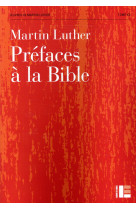 PREFACES A LA BIBLE - LUTHER MARTIN - SLATKINE