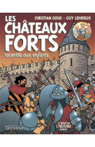 CHATEAUX FORTS RACONTES AUX ENFANTS / BD - CHRISTIAN GOUX - TRIOMPHE