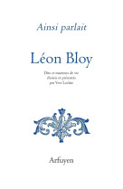 AINSI PARLAIT LEON BLOY - BLOY LEON - Arfuyen