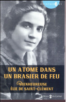 UN ATOME DANS UN BRASSIER DE FEU - DE SAINT CLEMENT ELI - CARMEL