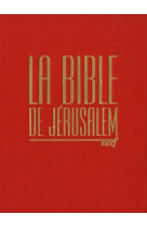 BIBLE DE JERUSALEM MAJOR NOTES INTEGRALES TOILE ROUGE SOUS COFFRET -  Collectif - BIBLI O