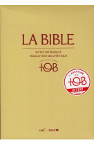 BIBLE TOB NOTES INTEGRALES SOUS ETUI - COLLECTIF - AMIS BIBL LYON