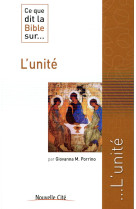 CE QUE DIT LA BIBLE SUR L-UNITE - PORRINO GIOVANN - Nouvelle Cité