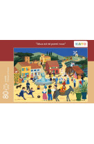 PUZZLE KATO JESUS EST NE PARMI NOUS - PUZZLE DE 80 PIECES ,DIMENSIONS 32.6X24.6 CM -   - KATO