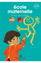 ECOLE MATERNELLE / POURQUOI VA-T'-ON A L'ECOLE? - EMMANUELLE KECIR-LEP - GALLIMARD