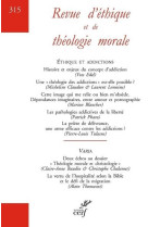 REVUE D'ETHIQUE ET DE THEOLOGIE MORALE - N  315 - COLLECTIF - NC