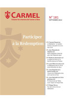 PARTICIPER A LA REDEMPTION - CARMEL 181 - COLLECTIF - CARMEL