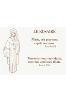 LIVRET ROSAIRE 2A - 0 - ICONE DE MARIE