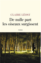 DE NULLE PART LES OISEAUX SURGISSENT - LEOST CLAIRE - CERF