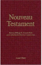 NOUVEAU TESTAMENT - REVISION DE LA TRADUCTI ON DU CHANOINE CRAMPON (1923) RELIURE TOILE - BERNARD-MARIE FRERE - TEQUI